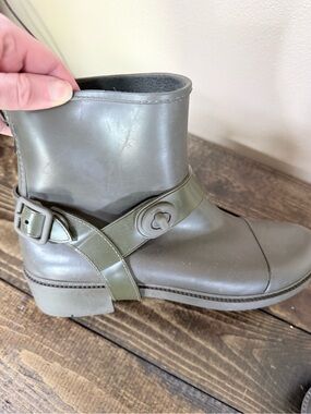 Coach Ankle Rain Boots
